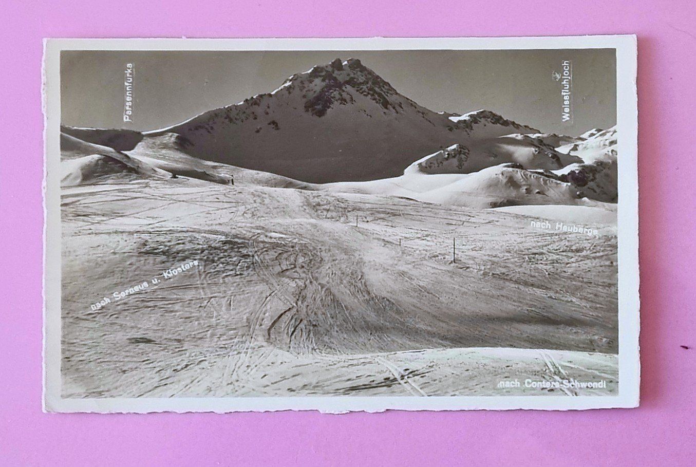 Cartoline postali: Conters - Schwendi - Winter 1938 – Usato da Rothrist venduto da RROENK