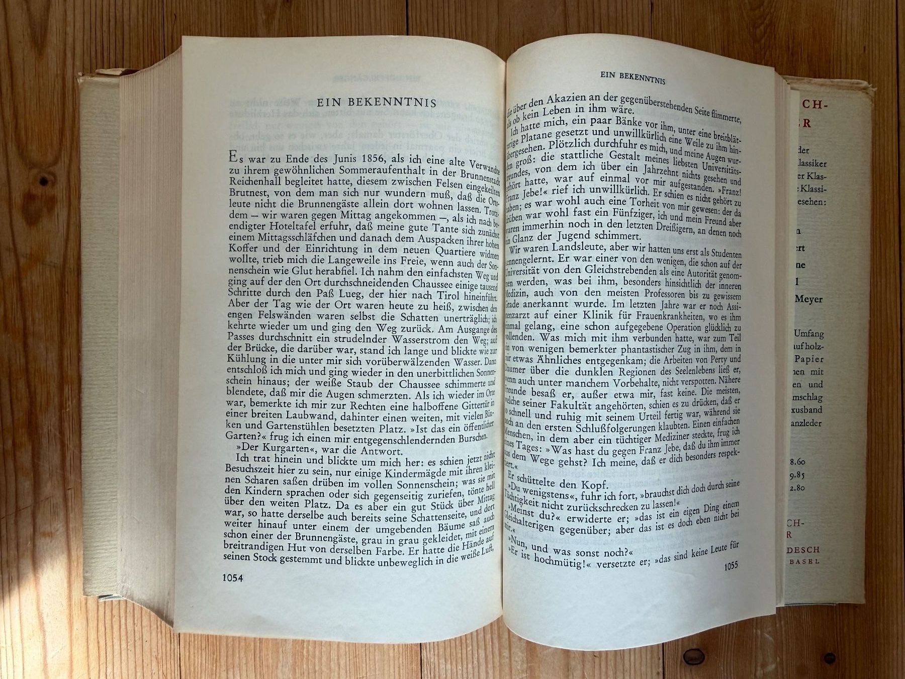 Libri: Konvolut mit 3 Klassikern - Fontane / Meyer / Storm – Usato da Himmelried venduto da rasmus67 7