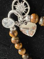 Tigereye-Naturstein  Stretch Armband