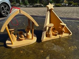 2er Set Weihnachtsbaum Deko 