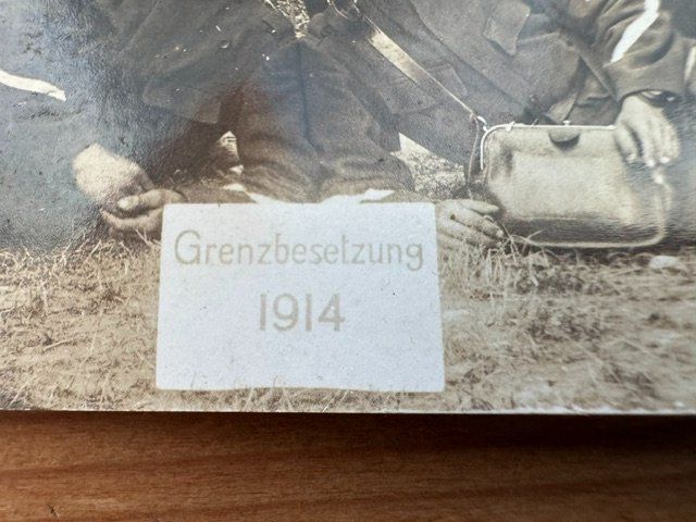Ansichtskarten: GRENZBESATZUNG 1914 – Gebraucht aus Honau von Ritika 1