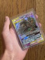 Pokemon Karte: Tromborst & Zwirrfinst GX - Selten!