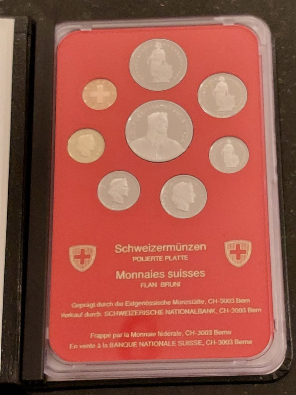 Tutti le monete: CH - Münzsatz 1995 pp – Nuovo (secondo la descrizione) da Arch venduto da moneyswiss 3