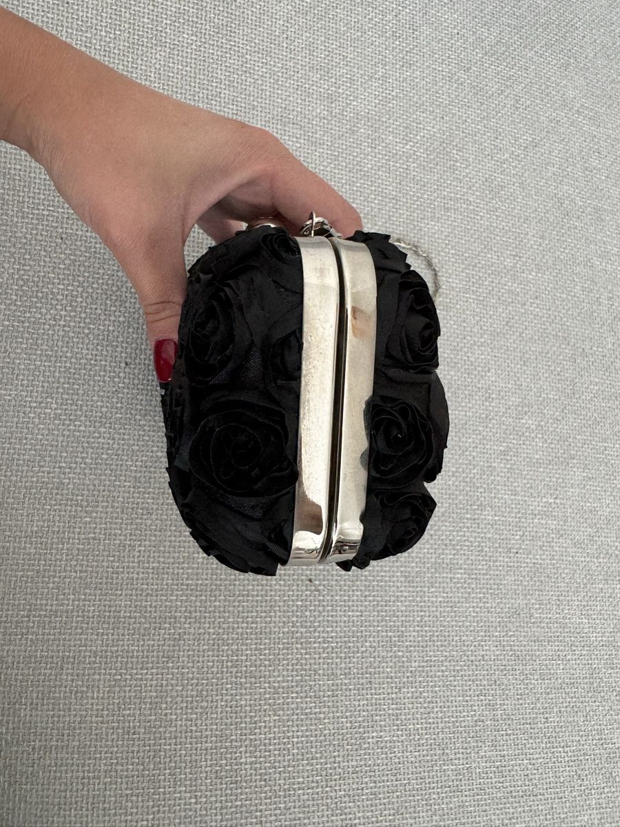Borse da donna: Pochette de soirée noire – Usato da Granges VS venduto da rvn 4