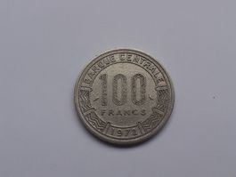 100 Franken 1972 Gabun