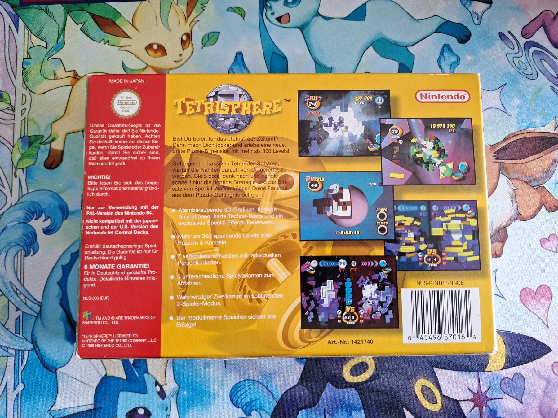 Giochi: Tetrisphere + Anleitung + OVP - N64 – Usato da Altstätten SG venduto da GGsGameshop 5
