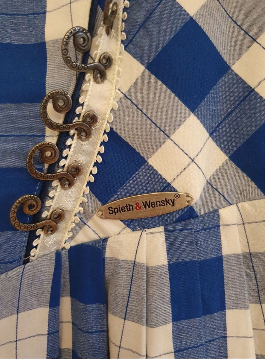 Costumi: Robe Dirndl carreaux taille 34 Spieth & Wensky – Nuovo (secondo la descrizione) da Geneve venduto da Monthoux13 7