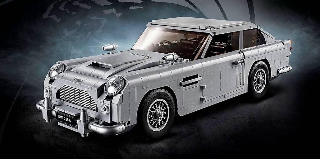 Aston Martin Modellini d'auto: Aston Martin DB 5 Klemmbaustein – Usato da Zizers venduto da watchcomp.