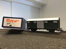 Roco Güterwagen grün PTT 66360 H0 mit OVP