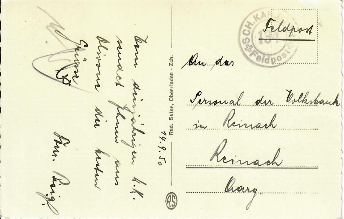 Cartoline postali: Olivone – Usato da Hochdorf venduto da Ziegel-16 1