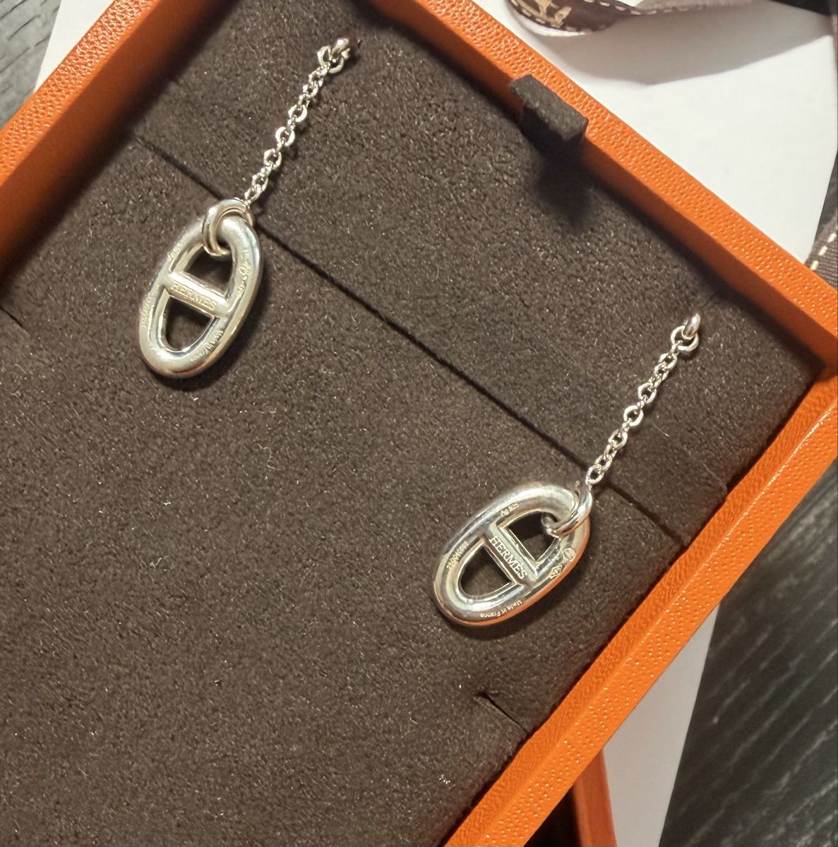 Hermès Orecchini pendenti & Orecchini a lobo: HERMÈS Ohrringe Farandole  – Nuovo (secondo la descrizione) da Pfäffikon SZ venduto da happy.life