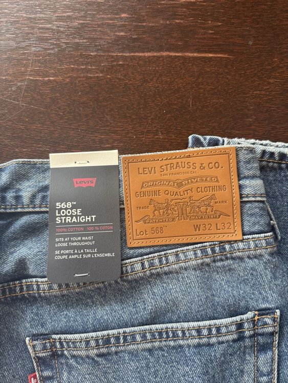 Levi's 568 Loose Straight Neuf avec étiquette, taille 32/32 (Neu und ...