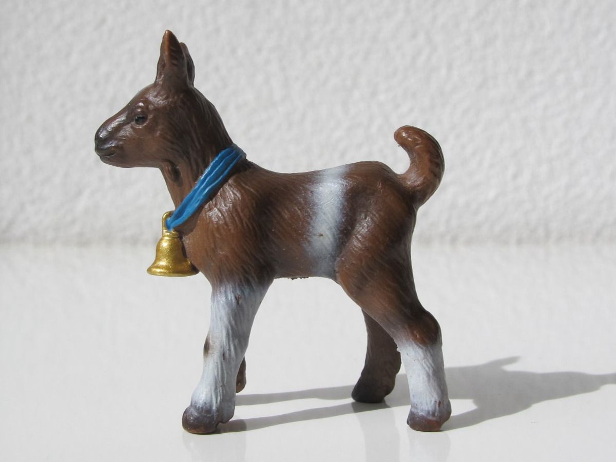 Schleich Figuren: Schleich 14454 Zicklein mit Glöckchen – Gebraucht aus Vilters von hedi00