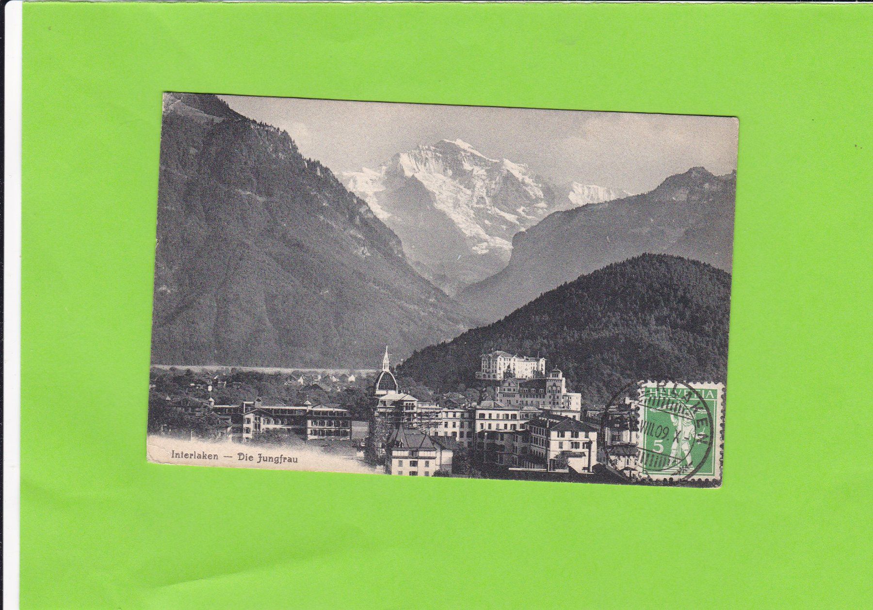Cartoline postali: Interlaken Jungfrau – Usato da St. Peterzell venduto da neckertal