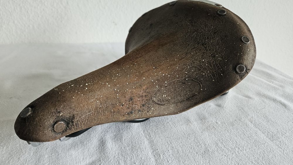 Brooks Pezzi di ricambio: Antikes Brooks Ledersattel – Usato da Ettingen venduto da samiba