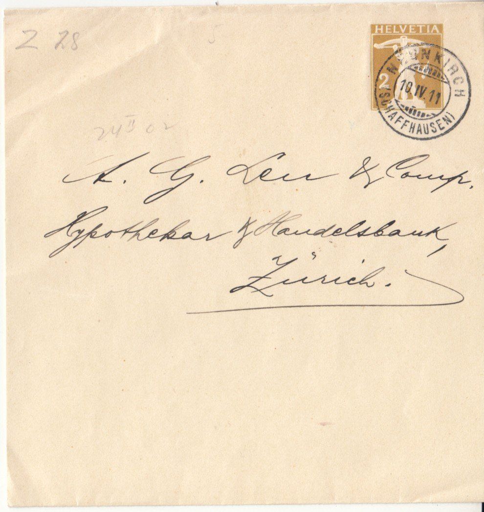 Tutti i francobolli: SGK SB 033 mit ST Neunkirch – Usato da Bürglen TG venduto da StampGraf