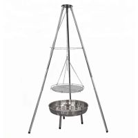 Schwenkgrill Edelstahl 180 cm