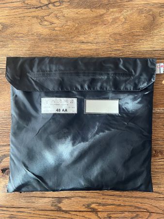 Original Armee Regenmantel Grösse 48 AA - Schwarz