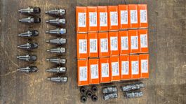 Lot de porte-pinces Schaublin ISO10 E12