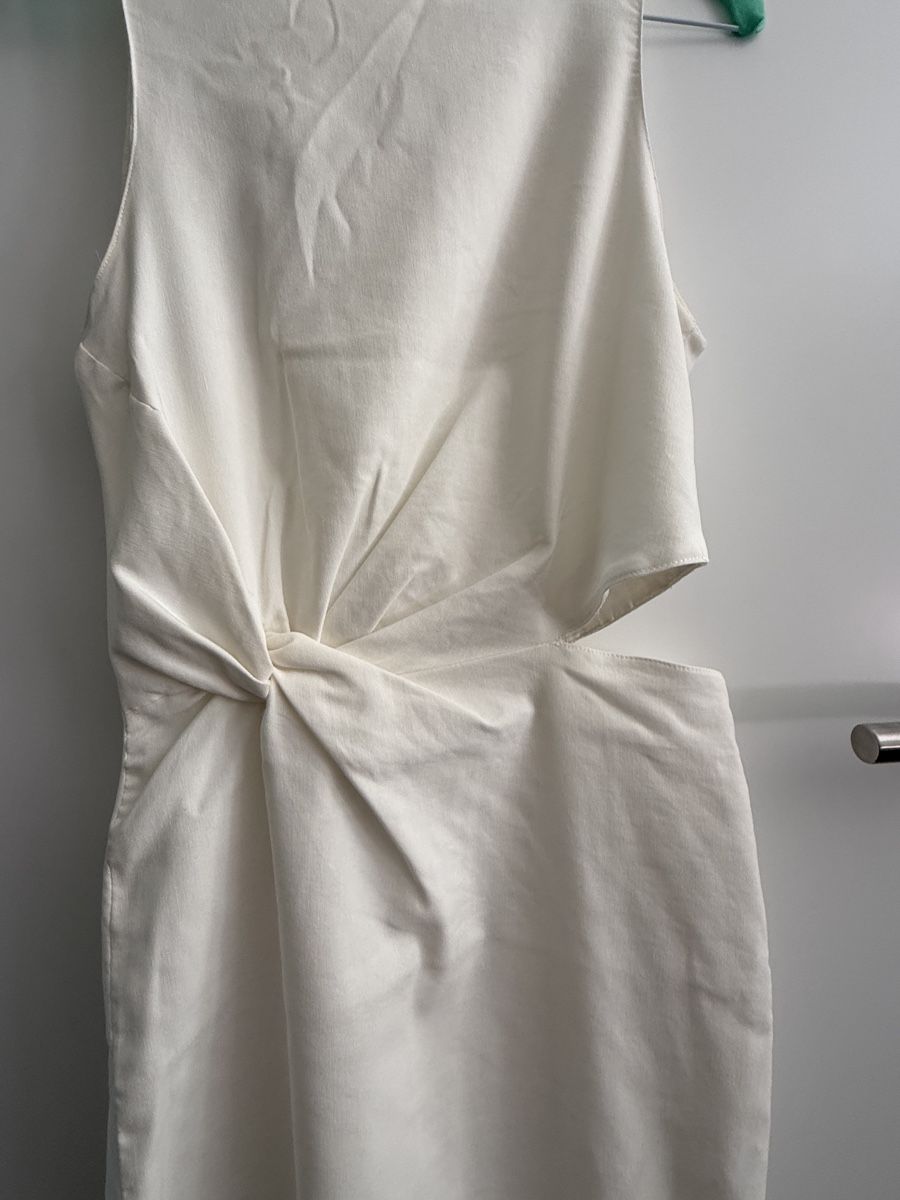 Zara Kleider: Zara White Cutout Dress Size S  – Gebraucht aus zug von Inaar 1