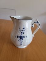 Villeroy & Boch Krug, Blumendekor, Porzellan, Vintage