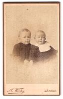 Fotografie A. Wicky, Berne, Geschwister 