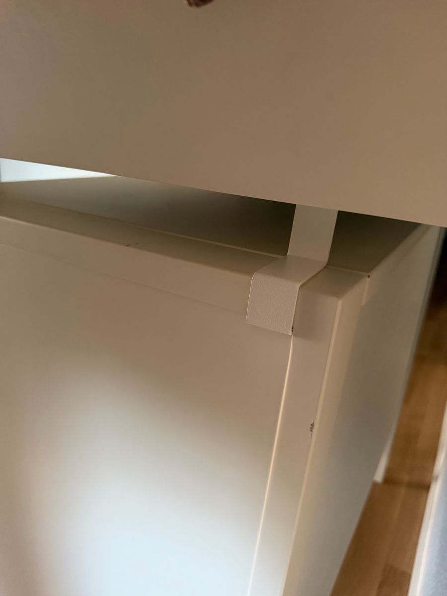Leander Tables à langer & accessoires: Leander Linea Wickelkommode Weiss mit Wickelaufsatz – D'occasion à Uster par Freddy810 4