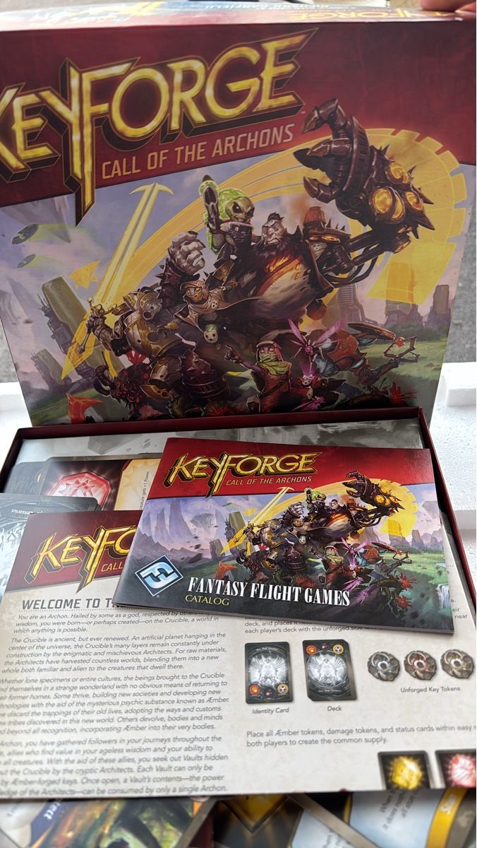Jeux: KeyForge Ruf der Archonten Starter Set, unvollständig – D'occasion à Kriens par mir_v8ww