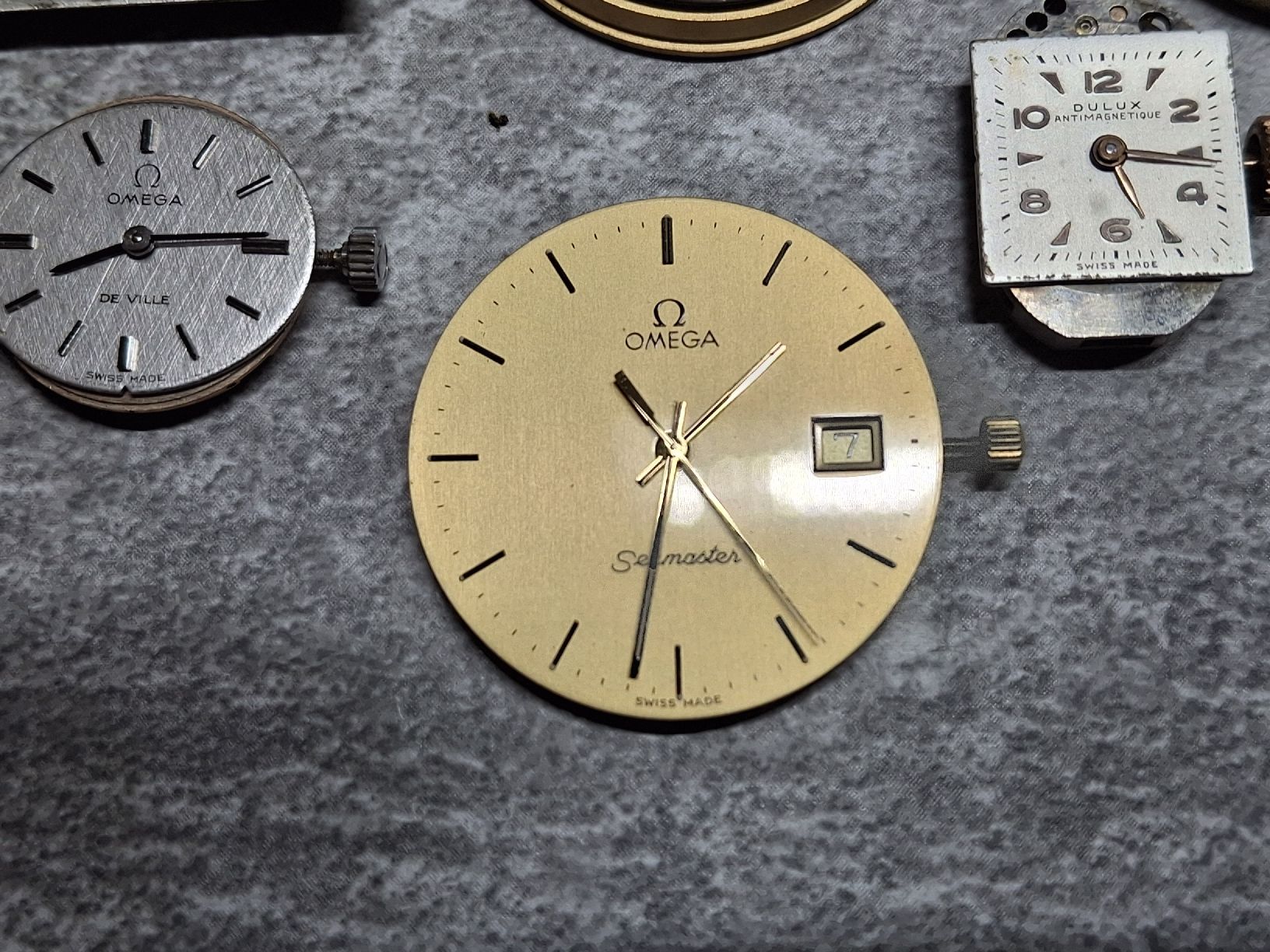 Omega Orologi: Uhrenwerklot 6,Stk  Ab,1.- Chf. – Difettoso da Reiden venduto da Flomy-72 1