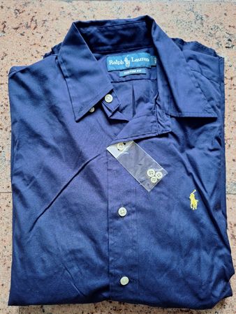 Ralph Lauren Herren Hemd, Navi Blau, Grösse S, Neu!