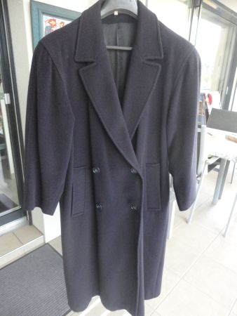 Dunkelblauer Wintermantel Gr. 38/40