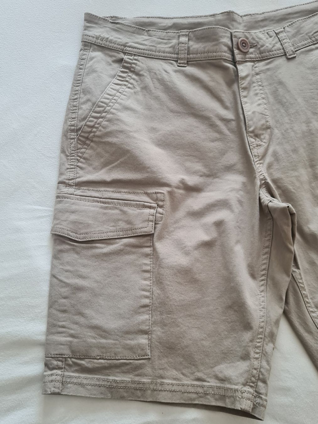 Pantaloni: Herren Shorts Gr. 40 Hellbraun – Usato da Steinen venduto da turbogeiss99 4