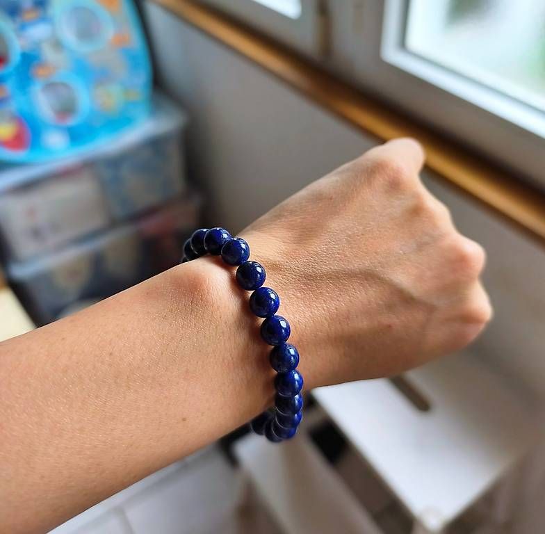 Bracciali & Braccialetti: Bracelet en lapis-lazuli 8.5mm – Usato da Ursy venduto da tan_8qdl 3