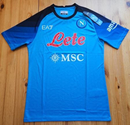 SSC Napoli Trikot EA7 NEU Grösse M Neapel Lete Italien