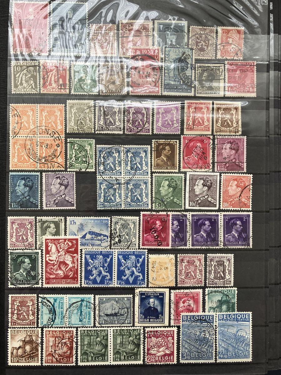 Alle Briefmarken: Belgien GB 6 Seiten – Gebraucht aus Cham von Diablo1232 5