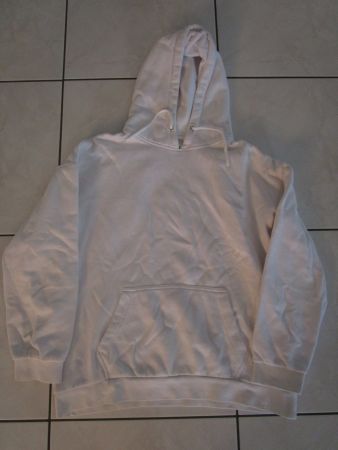 Hoodie Kapuzenpullover Your Turn ca. Gr. S/M? weiss