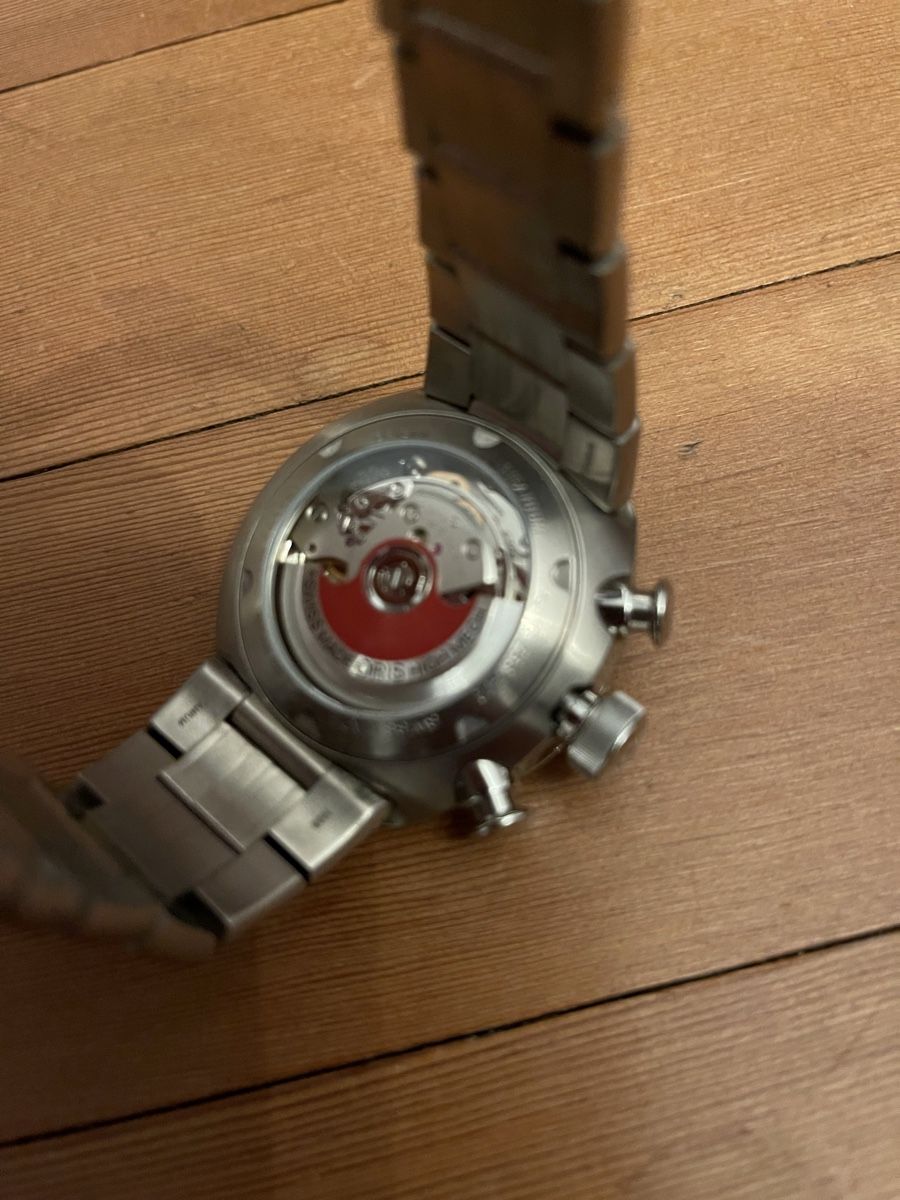 Oris Orologi: Oris TT3 Chronograph Automatik / Versand 12.- – Usato da Basel venduto da torthum 2