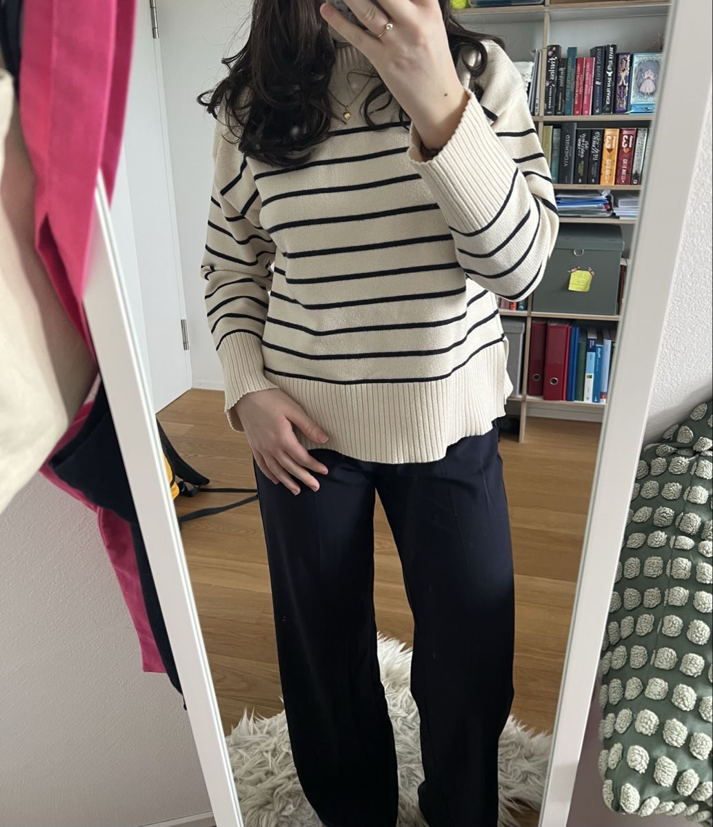 Pantaloni: Blaue Anzugshose – Nuovo (secondo la descrizione) da Frauenfeld venduto da vik_d96k 3