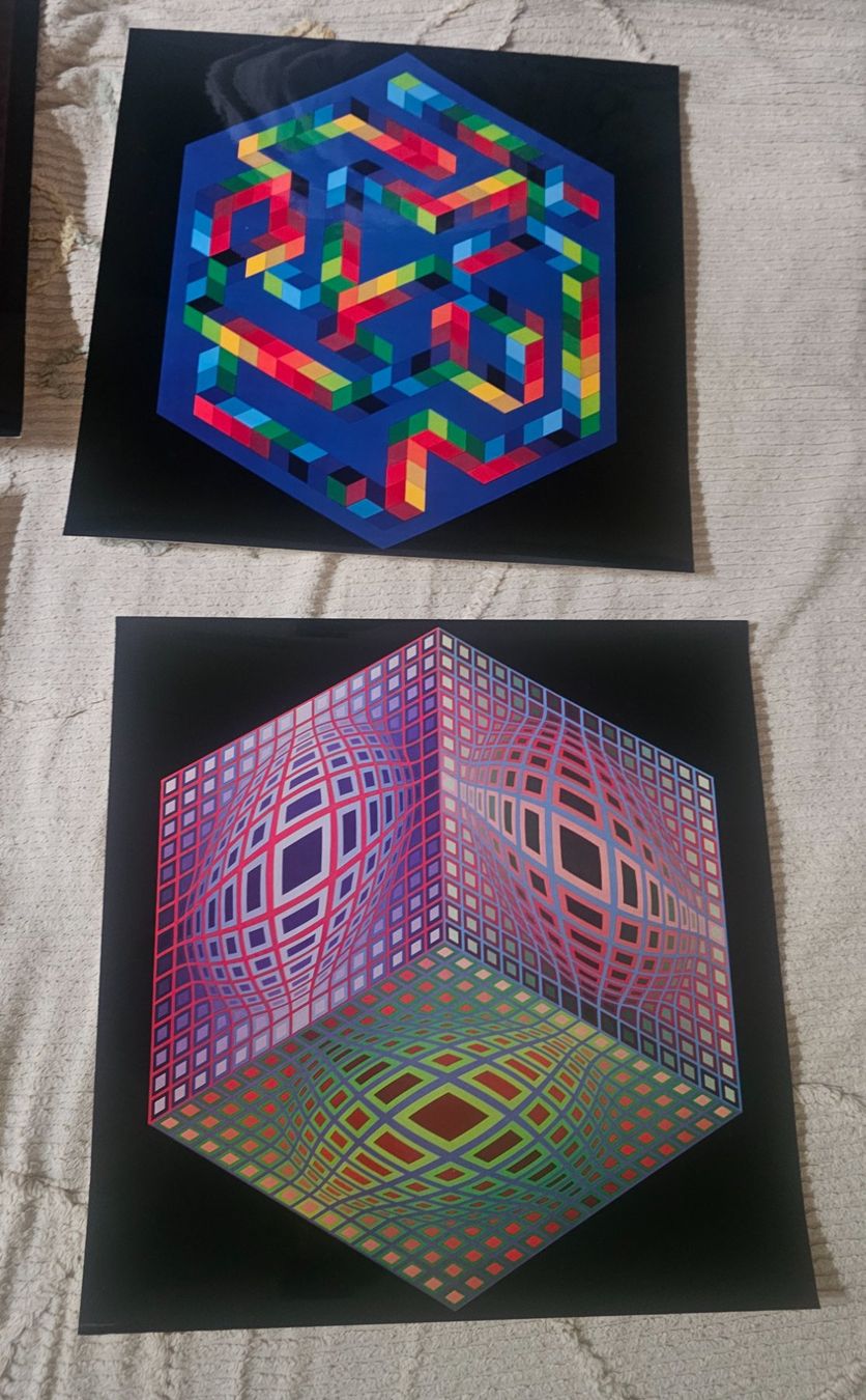 Grafica & Litografie: Vasarely Progressions 1 , Neuchâtel 1972 – Usato da Etoy venduto da angi020 4