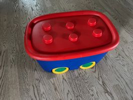 Aufbewahrungsbox Kinderspielsachen auf Rädern, wie neu