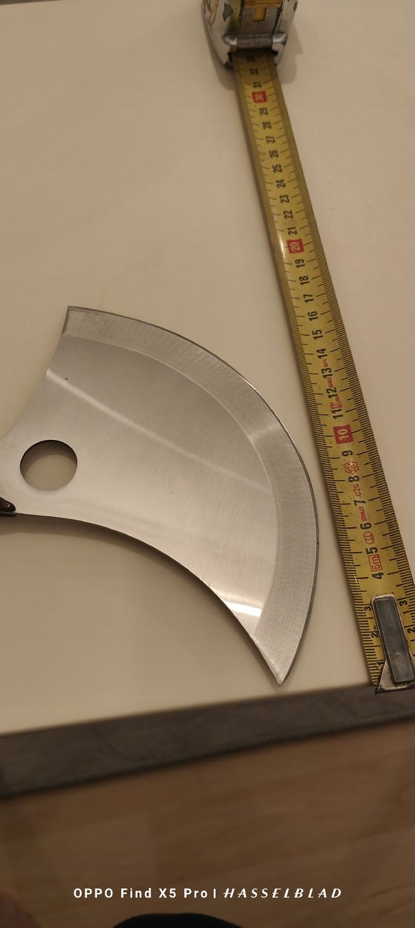 Küchenmesser: Mondförmiges Hackmesser, neuwertig! – Neu und originalverpackt aus St. Margrethen SG von Duezenli61 2