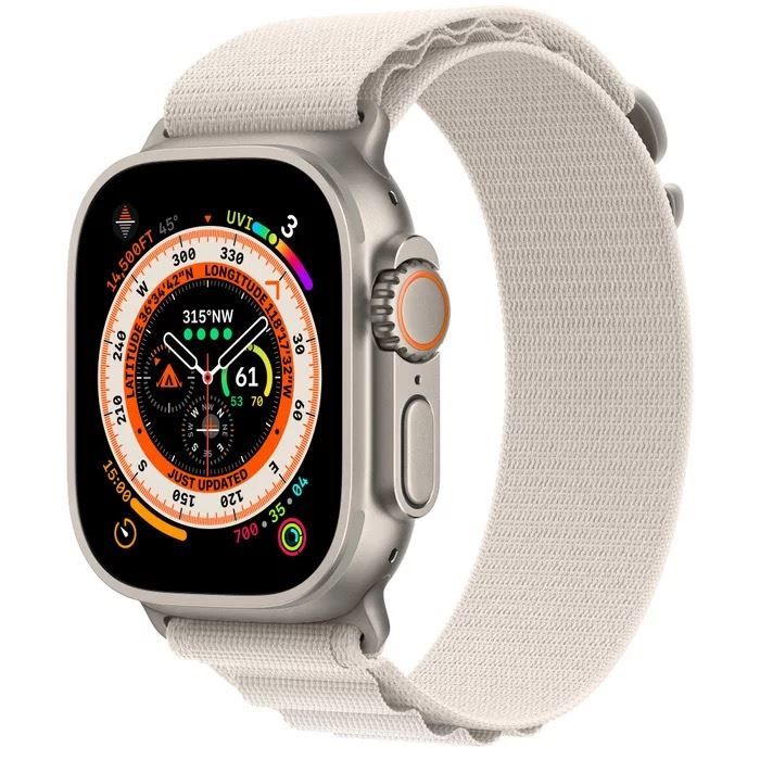 Armbänder & -reifen: Apple Watch Ultra Loop Starlight – Neu und originalverpackt aus Zürich von Store-247