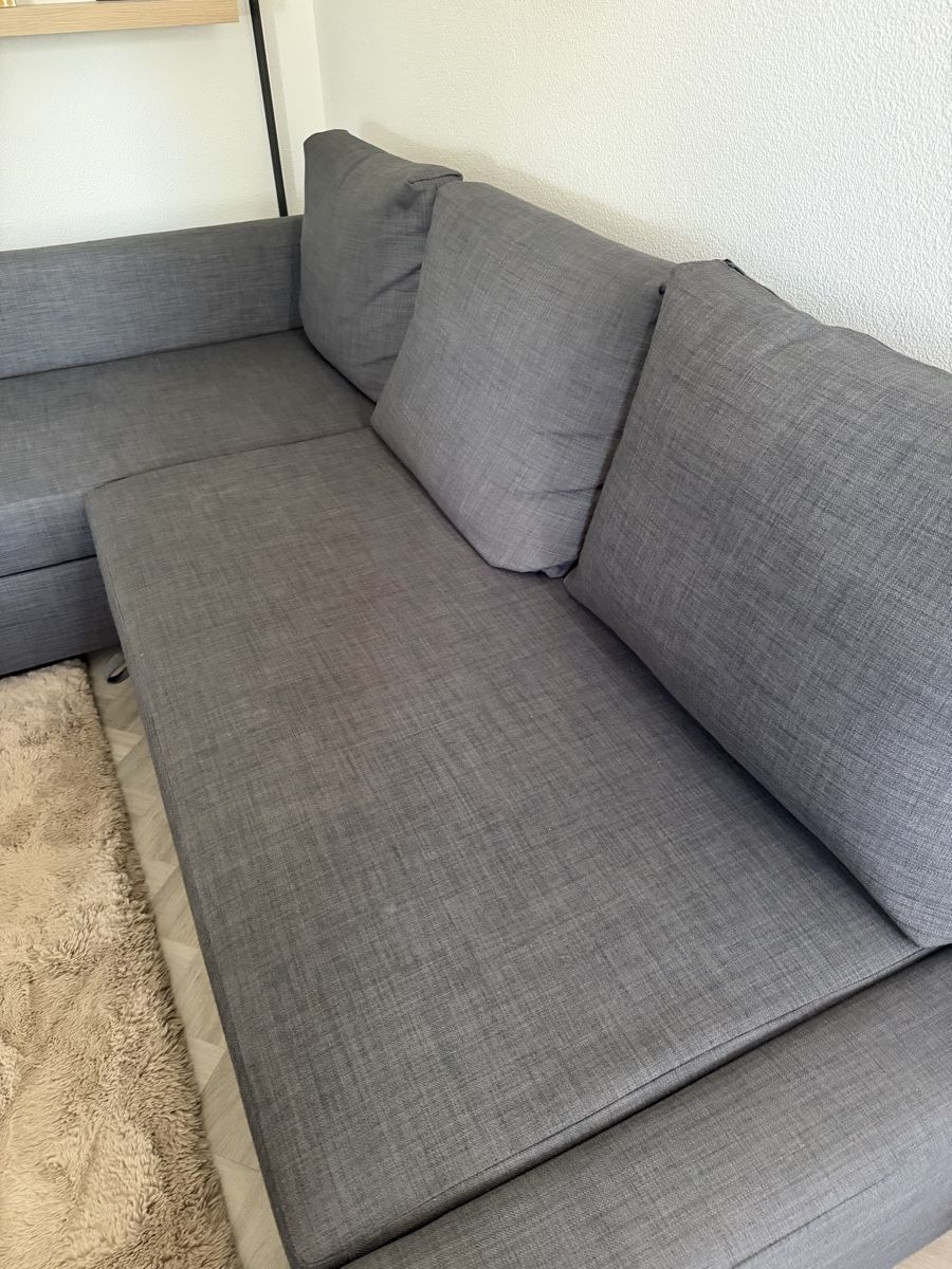 Ikea Sofas: IKEA FRIHETEN Eckbettsofa mit by - Dunkelgraube – Gebraucht aus Uster von ped_5hpw 1