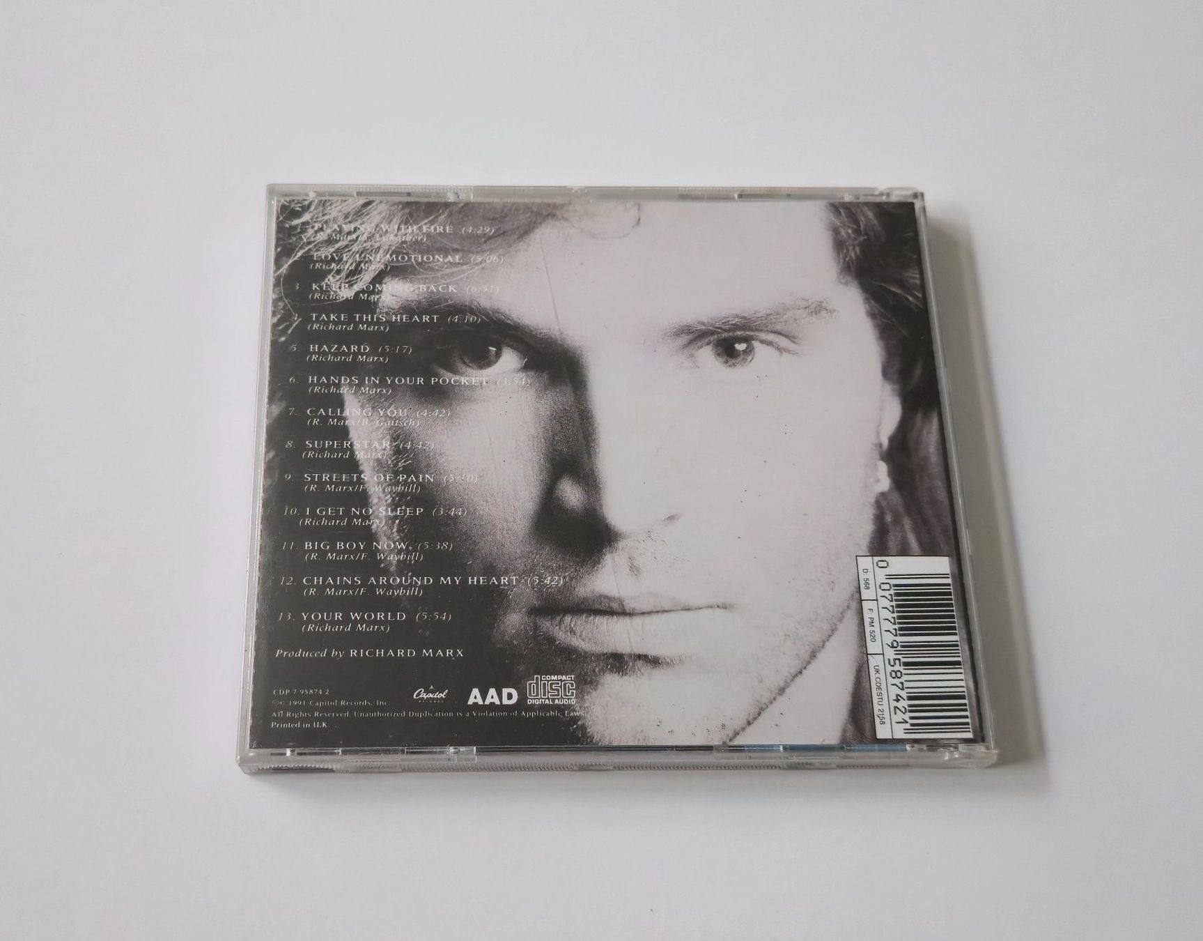 CD: CD Richard Marx - Rush Street – Usato da Dättlikon venduto da Wundertuete_ 1