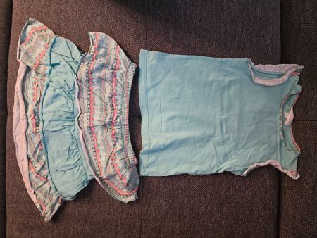 Shirt und Jupe Set Gr. 128