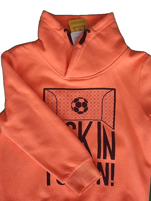 Pullover & Sweatshirts: Pullover Hoodie Topolino Gr. 122 NEU orange – Gebraucht aus Zürich von celandayn 2
