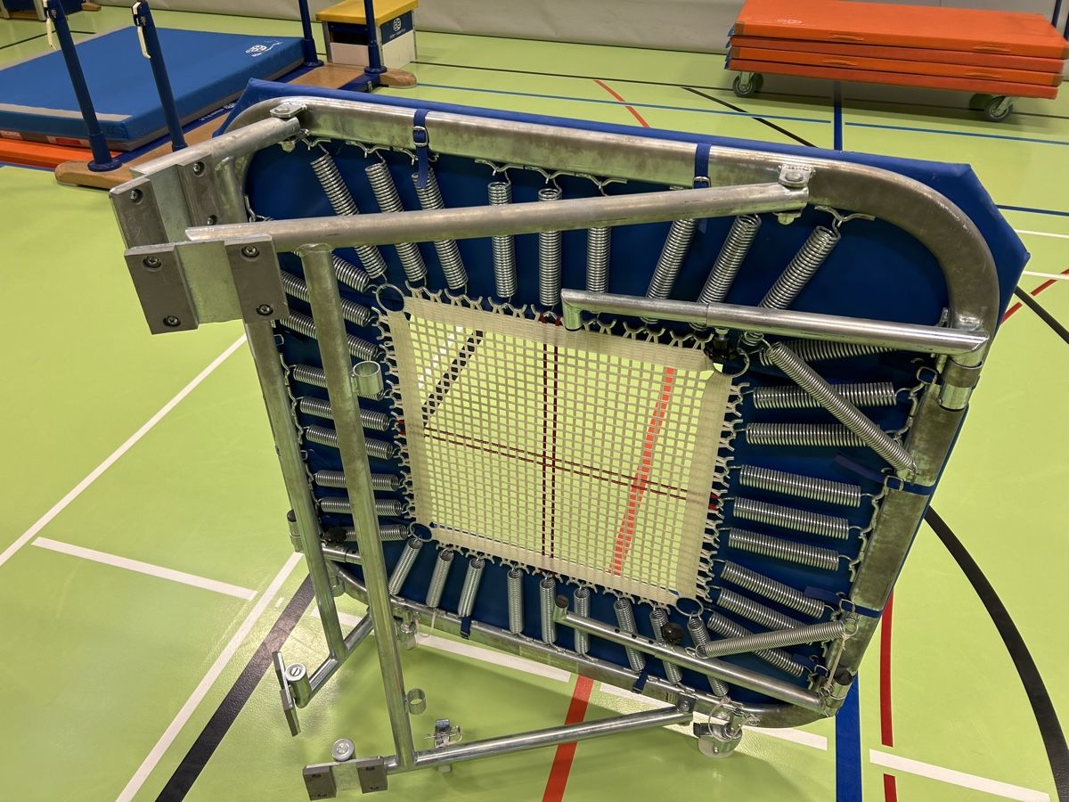 Trampolini: Eurotramp Trampoline Teamgym – Usato da Courrendlin venduto da kiki_villemin 6