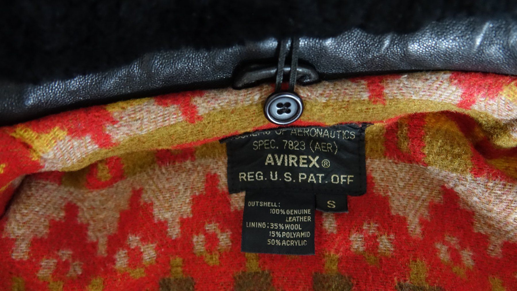 Avirex Jacken: AVIREX Vintage Lederjacke – Neu (gemäss Beschreibung) aus Canobbio von rima71 5