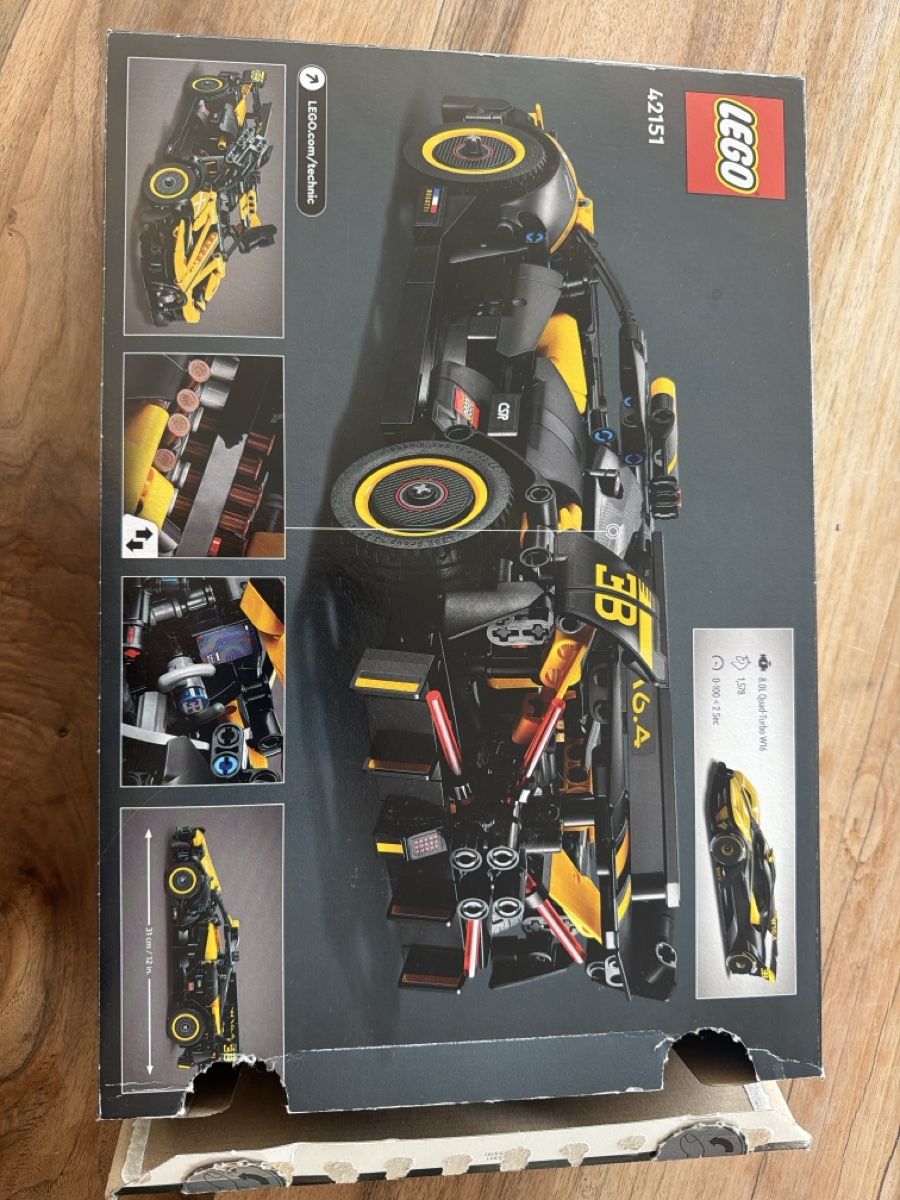 Lego Giocattoli: LEGO Technic 42151 Bugatti Bolide neuwertig – Usato da Teufen AR venduto da florianreiser 1