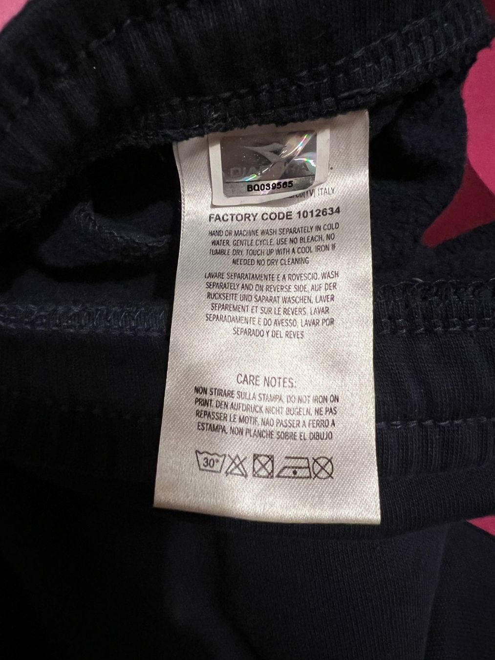 Tute: Pantalone da tuta DIADORA – Usato da Bôle venduto da dany2021 2